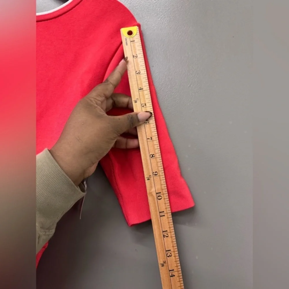 NWT VICTORIA‎ BECKHAM A-Line Coral Dress size 12 - Picture 9 of 11